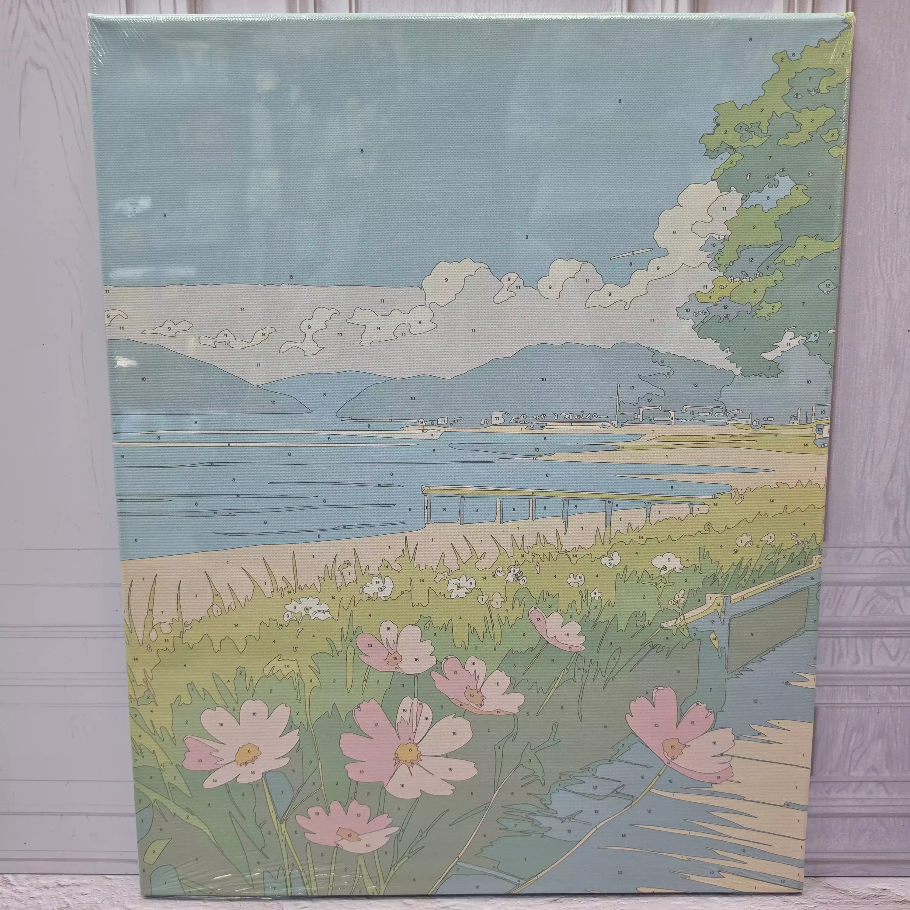 نقاشی آبرنگی سایز 40*50