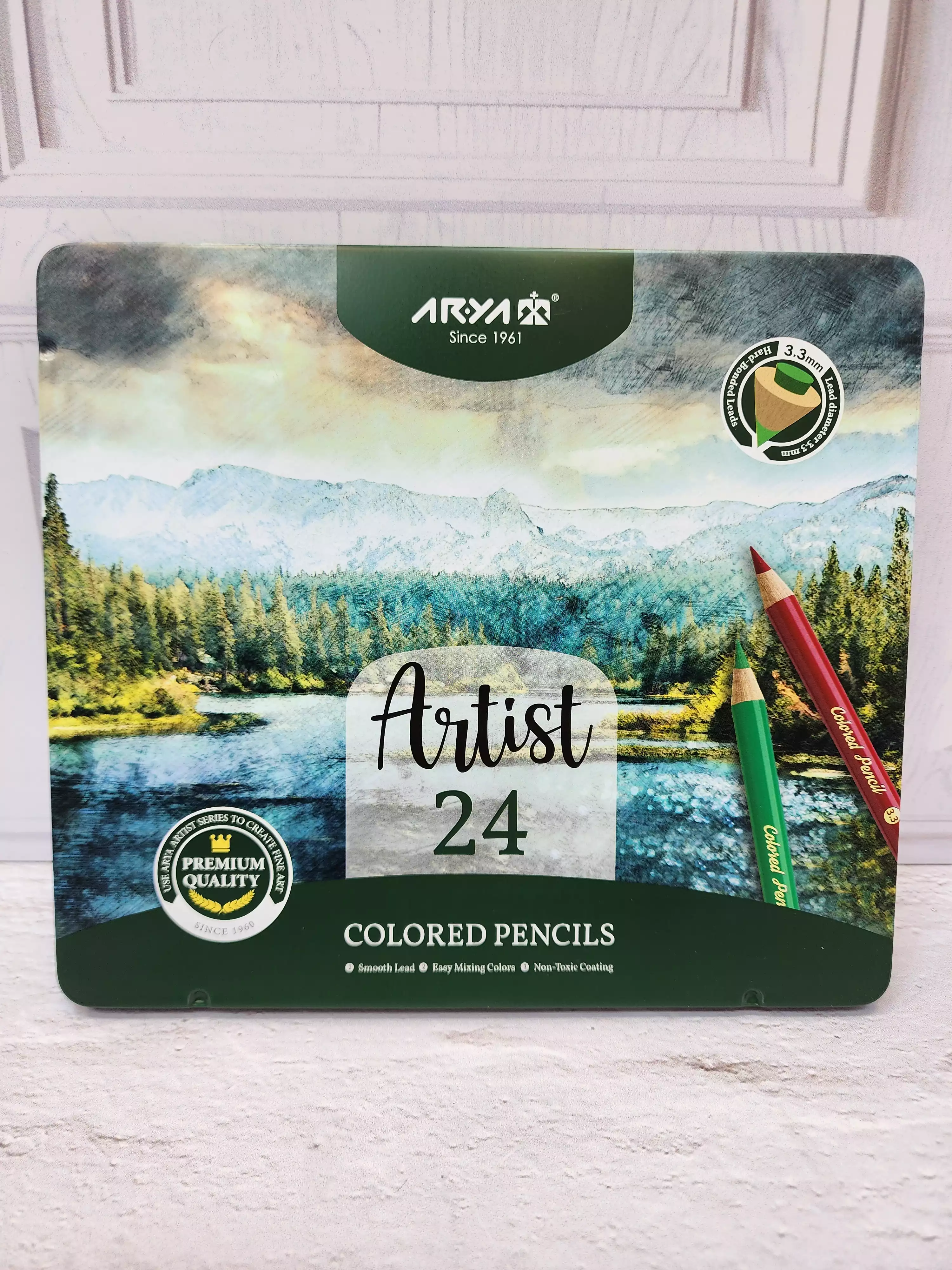 مداد رنگی 24 رنگ آریا (ARYA-Artist)
