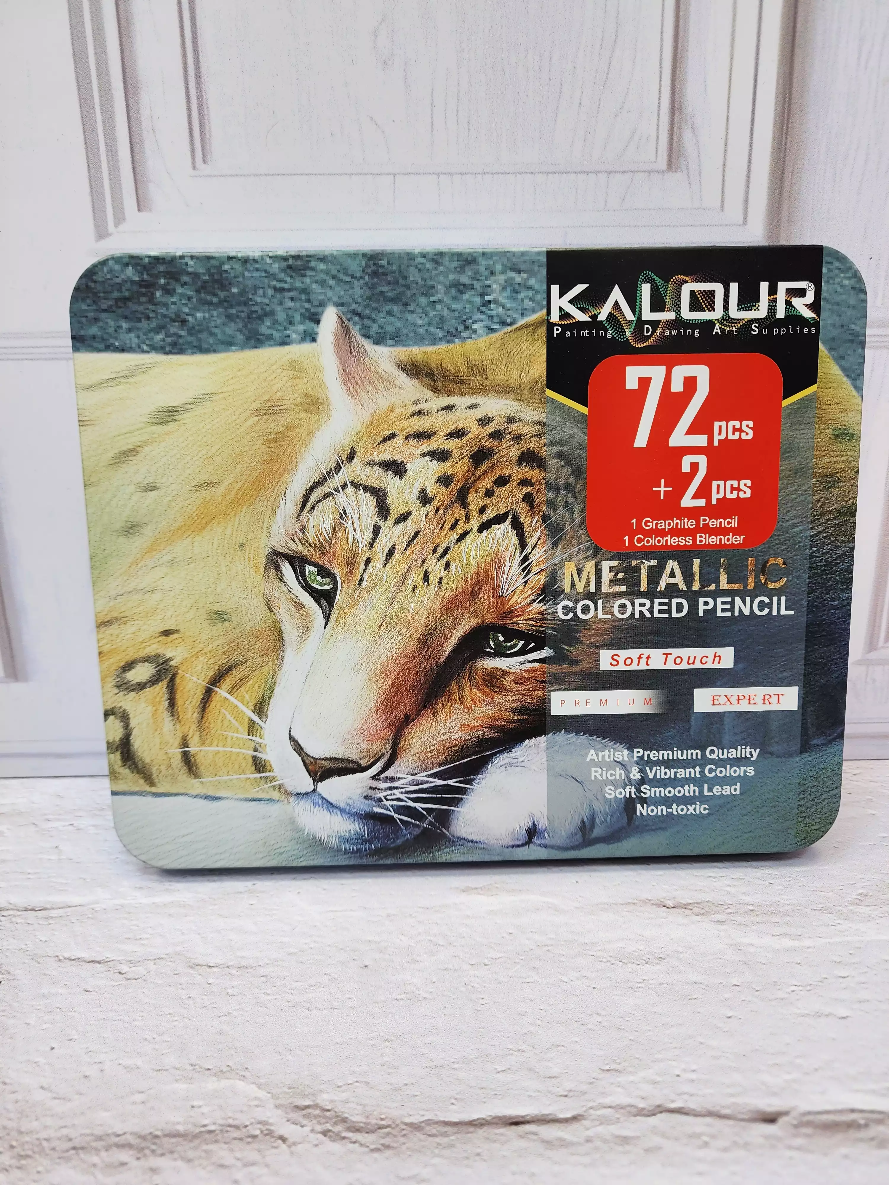 مداد رنگی متالیک 72 رنگ کالور (KALOuR)